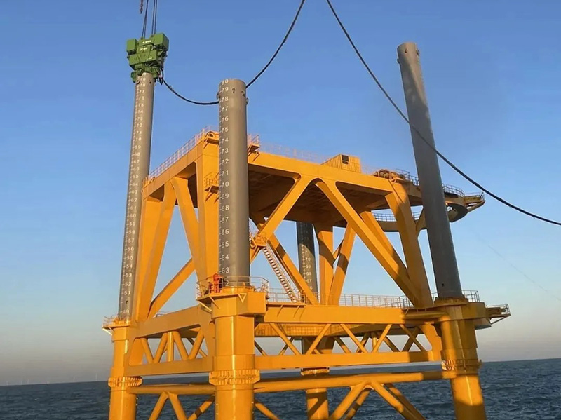 振中EP1600免共振振動(dòng)錘 助力大唐海南儋州海上風(fēng)電項目